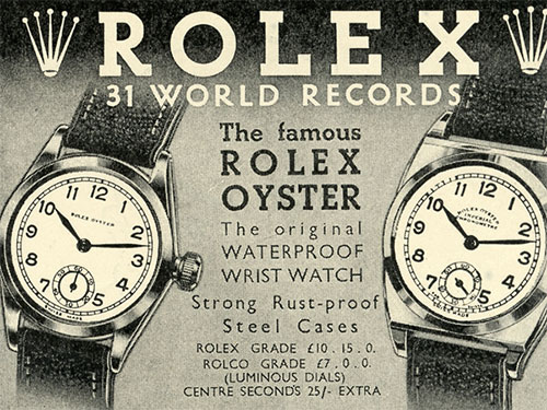 rolex watch company history